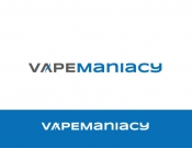 Projekt graficzny, nazwa firmy, tworzenie logo firm VAPE Maniacy - konkurs na nowe logo - stone