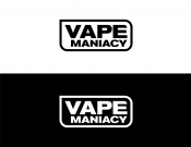 Projekt graficzny, nazwa firmy, tworzenie logo firm VAPE Maniacy - konkurs na nowe logo - Utri