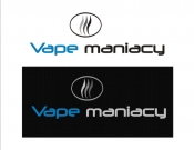 Projekt graficzny, nazwa firmy, tworzenie logo firm VAPE Maniacy - konkurs na nowe logo - wlodkazik