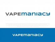Projekt graficzny, nazwa firmy, tworzenie logo firm VAPE Maniacy - konkurs na nowe logo - as_shun