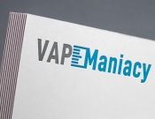 Projekt graficzny, nazwa firmy, tworzenie logo firm VAPE Maniacy - konkurs na nowe logo - magda.strzycz