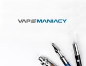 Projekt graficzny, nazwa firmy, tworzenie logo firm VAPE Maniacy - konkurs na nowe logo - noon