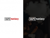 Projekt graficzny, nazwa firmy, tworzenie logo firm VAPE Maniacy - konkurs na nowe logo - absdesign