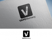 Projekt graficzny, nazwa firmy, tworzenie logo firm VAPE Maniacy - konkurs na nowe logo - unkxwnn