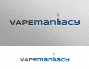 Projekt graficzny, nazwa firmy, tworzenie logo firm VAPE Maniacy - konkurs na nowe logo - as_shun