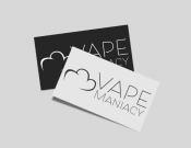 Projekt graficzny, nazwa firmy, tworzenie logo firm VAPE Maniacy - konkurs na nowe logo - muchuu17