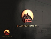 Projekt graficzny, nazwa firmy, tworzenie logo firm Logo dla wypożyczalni kamperów - design4u