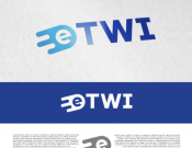 Projekt graficzny, nazwa firmy, tworzenie logo firm Logo aplikacji online: e-TWI (eTWI) - DeViL3oo
