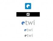 Projekt graficzny, nazwa firmy, tworzenie logo firm Logo aplikacji online: e-TWI (eTWI) - makkena