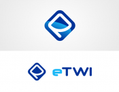Projekt graficzny, nazwa firmy, tworzenie logo firm Logo aplikacji online: e-TWI (eTWI) - casta
