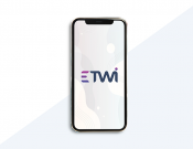 Projekt graficzny, nazwa firmy, tworzenie logo firm Logo aplikacji online: e-TWI (eTWI) - rokpaszreklama