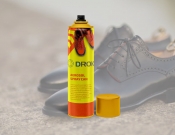 Projekt graficzny, nazwa firmy, tworzenie logo firm Etykieta na dezodorant do obuwia - bakalland
