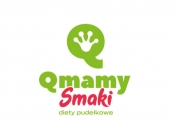 Projekt graficzny, nazwa firmy, tworzenie logo firm Logo dla cateringu QmamySmaki - dobra_agencja