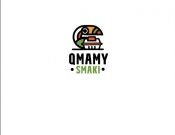 Projekt graficzny, nazwa firmy, tworzenie logo firm Logo dla cateringu QmamySmaki - nyia