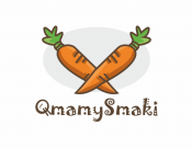 Projekt graficzny, nazwa firmy, tworzenie logo firm Logo dla cateringu QmamySmaki - FoxDesign