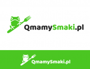 Projekt graficzny, nazwa firmy, tworzenie logo firm Logo dla cateringu QmamySmaki - rezon.design