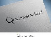 Projekt graficzny, nazwa firmy, tworzenie logo firm Logo dla cateringu QmamySmaki - Szagówki