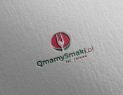 Projekt graficzny, nazwa firmy, tworzenie logo firm Logo dla cateringu QmamySmaki - Quavol