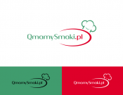 Projekt graficzny, nazwa firmy, tworzenie logo firm Logo dla cateringu QmamySmaki - Quavol