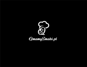 Projekt graficzny, nazwa firmy, tworzenie logo firm Logo dla cateringu QmamySmaki - noon