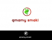 Projekt graficzny, nazwa firmy, tworzenie logo firm Logo dla cateringu QmamySmaki - design4u