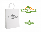 Projekt graficzny, nazwa firmy, tworzenie logo firm Logo dla cateringu QmamySmaki - DiTom