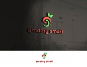 Projekt graficzny, nazwa firmy, tworzenie logo firm Logo dla cateringu QmamySmaki - design4u