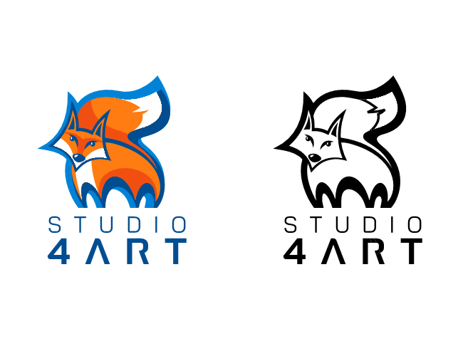 Projektowanie logo dla firm,  Logo dla studia reklamowego, logo firm - studio4art