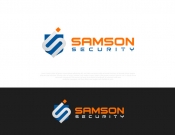Projekt graficzny, nazwa firmy, tworzenie logo firm ochrona Samson Security - myKoncepT