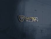 Projekt graficzny, nazwa firmy, tworzenie logo firm ochrona Samson Security - bakalland