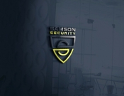 Projekt graficzny, nazwa firmy, tworzenie logo firm ochrona Samson Security - noon