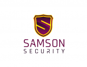 Projekt graficzny, nazwa firmy, tworzenie logo firm ochrona Samson Security - Bestgraf