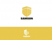 Projekt graficzny, nazwa firmy, tworzenie logo firm ochrona Samson Security - Brain_on_Fire