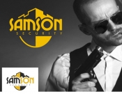 Projekt graficzny, nazwa firmy, tworzenie logo firm ochrona Samson Security - justi