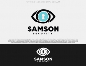 Projekt graficzny, nazwa firmy, tworzenie logo firm ochrona Samson Security - muchuu17