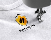 Projekt graficzny, nazwa firmy, tworzenie logo firm ochrona Samson Security - Blanker