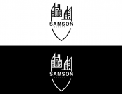 Projekt graficzny, nazwa firmy, tworzenie logo firm ochrona Samson Security - Michalik Design
