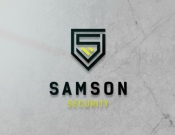 Projekt graficzny, nazwa firmy, tworzenie logo firm ochrona Samson Security - bns1