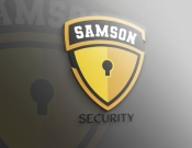 Projekt graficzny, nazwa firmy, tworzenie logo firm ochrona Samson Security - grafikazip