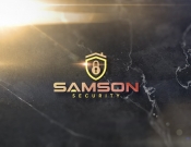 Projekt graficzny, nazwa firmy, tworzenie logo firm ochrona Samson Security - Johan