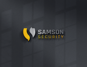 Projekt graficzny, nazwa firmy, tworzenie logo firm ochrona Samson Security - absdesign