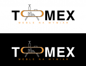 Projekt graficzny, nazwa firmy, tworzenie logo firm TOMEX MEBLE NA WYMIAR  - Michalik Design