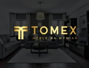 Projekt graficzny, nazwa firmy, tworzenie logo firm TOMEX MEBLE NA WYMIAR  - design4u