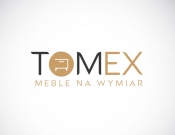 Projekt graficzny, nazwa firmy, tworzenie logo firm TOMEX MEBLE NA WYMIAR  - baang