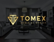 Projekt graficzny, nazwa firmy, tworzenie logo firm TOMEX MEBLE NA WYMIAR  - design4u