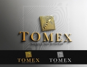 Projekt graficzny, nazwa firmy, tworzenie logo firm TOMEX MEBLE NA WYMIAR  - grafikazip