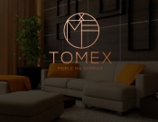 Projekt graficzny, nazwa firmy, tworzenie logo firm TOMEX MEBLE NA WYMIAR  - Konwer