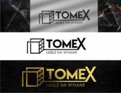 Projekt graficzny, nazwa firmy, tworzenie logo firm TOMEX MEBLE NA WYMIAR  - Tomaszdesign