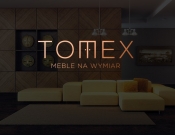 Projekt graficzny, nazwa firmy, tworzenie logo firm TOMEX MEBLE NA WYMIAR  - Konwer