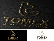Projekt graficzny, nazwa firmy, tworzenie logo firm TOMEX MEBLE NA WYMIAR  - jaczyk